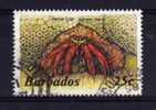 Barbados - 1985 - 25c Hermit Crab (No Imprint Date) - Used - Barbados (1966-...)