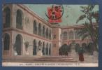 ALGERIE - CP ANIMEE COLORISEE ALGER - PALAIS D'ETE DU GOUVERNEUR A MUSTAPHA SUPERIEUR - E. S. N°312 - CIRCULEE EN 1914 - Chlef (Orléansville)