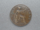 1917 - 1/2 Penny - Half Penny - Grande Bretagne -GEORGES V - C. 1/2 Penny