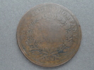 1845 - Half ANNA - Inde - Usée Mais Date Lisible - Inde
