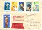 1970 Tierpark Berlin  Mi 1617-20 / Sc 1243-6 / YT 1308-11 Brief/lettre/on Letter [sim] - Covers & Documents