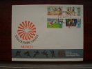 KUT 1972 MUNICH OLYMPICS Issue FULL SET FOUR STAMPS To 2/50 On FDC. - Kenya, Ouganda & Tanzanie