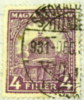 Hungary 1926 Crown Of St Stephen 4f - Used - Usado