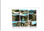 B51074 Les Gorges De L'Ardeche Vivarais Multi Vues Used Perfect Shape - Viviers
