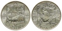 ITALY - REPUBBLICA ITALIANA ANNO 1992 - FLORA E FAUNA II Emissione - Lire 500 In Argento - Commémoratives