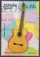 España 2011 Edifil 4628 Sello º Instrumentos Musicales Guitarra Mimma Malaga Michel 4579 Yvert 4284 Spain Stamps Timbre - Usados