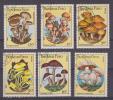 BURKINA FASO Serie De 6 Sellos 1.985 "SETAS"   Nuevos News Mushrooms     S-102 - Burkina Faso (1984-...)