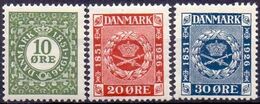 DENEMARKEN 1926 Postzegeljubileum Serie PF-MNH-NEUF - Unused Stamps