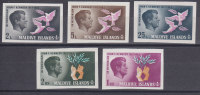 Malediven, Nr 159/163 **, Ongetand, Non Dentelee, Michel = ?? € (X09524) - Kennedy (John F.)