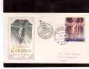 TEM2020    - SAN MARINO - FDC CIMABUE  -  ANNULLO "4.11.1966 " ANZICHE'  5.12.1967 - Plaatfouten En Curiosa