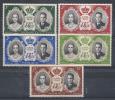 Monaco N° 473 à 477 * Neuf - Unused Stamps