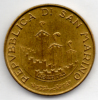 SAN MARINO 200 LIRE 1993 - Saint-Marin