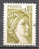 1 W Valeur Oblitérée, Used - FRANCE -  YT 1971 * 1977/1978 - N° 11-45 - 1977-1981 Sabina Di Gandon