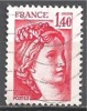 1 W Valeur Oblitérée, Used - FRANCE -  YT 2102 * 1980 - N° 11-54 - 1977-1981 Sabina Di Gandon