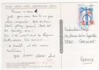 Beau Timbre De 2009 / Carte De Crète ( Knossos )  Pour La France - Cartas & Documentos