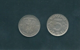 5  LEI  Della  ROMANIA   -   Anno  1993 - Rumania