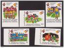 MADAGASCAR  IMP Non Dentelé  FOOTBALL ESPAGNE 82  YVERT N°332/6**   Lot63 - 1982 – Spain