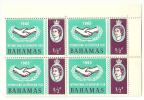 Bahamas, Year 1965, Mi 227, UNO, Block Of 4, MNH** - Bahama's (1973-...)