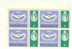 Bahamas, Year 1965, Mi 228, UNO, Block Of 4, MNH** - Bahamas (1973-...)