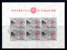 Saint-Marin 1962, Feuillet Europa, N° 572 Ob, Cote 18 €, - 1962