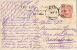 Postal VICH A Badalona (Barcelona) 1906. Ambulante Ferrocarril Barna-S.J.Abadesas - Lettres & Documents