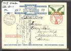 CARTE FETE NATIONALE 1929 - No 50 II   Oblitéré BALLON POST  - POSTE AERIENNE  - Cote: 60 CHF++ - Storia Postale