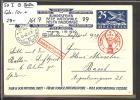 CARTE FETE NATIONALE 1929 - No 50 I   Oblitéré BALLON POST  - POSTE AERIENNE   Cote: 50 CHF++ - Brieven En Documenten