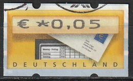 # 2002 Germania Federale - ATM - Automatenmarken - Mi. N. 5 - € 0,05 - Automatenmarken [ATM]