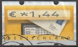 # 2002 Germania Federale - ATM - Automatenmarken - Mi. N. 5 - € 1,44 - Automatenmarken [ATM]