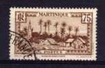 Martinique - 1933 - 75 Cents Basse Pointe Village - Used - Used Stamps