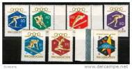 HUNGARY - 1960.8th Olympic Winter Games Cpl.Set MNH! - Invierno 1960: Squaw Valley