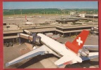 P0490 Aéroport Airport Kloten Zürich,Nicht Gelaufen. SBB-Karte - Kloten