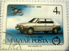 Hungary 1986 Fiat Ritmo 4ft - Used - Used Stamps