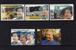 ST-HELENA - 1992 -40 Ann Accesion Au Trone Reine Elisabeth II - 5v Neufs - Mnh - Sint-Helena