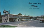 Salt Lake City UT Utah, TraveLodge Motel Lodging, Auto, C1950s/60s Vintage Postcard - Salt Lake City