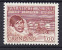 Greenland 1977 Mi. 104   1.00 Kr Jørgen Brøndlund Dolmetscher (Cz. Slania) MNH** - Ungebraucht