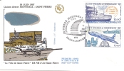 PA Ville De St Pierre Premier Jour - Used Stamps