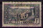 ANDORRA FRANCESA 1932-33 - PAISAJES DE ANDORRA  - YVERT Nº 24 - Gebraucht