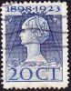 1923 Jubileumzegels 25 Cent Blauw Tanding 11½ NVPH 125 F - Gebruikt