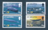 ST-HELENA 2002 - Faune, Baleines Wwf - 4v - Mnh - St. Helena