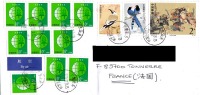 CHINA CHINE 2011 Shantou Birds To Tonnerre - Cartas & Documentos