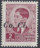 1941 LUBIANA SOPRASTAMPATO 2 D MNH ** - RR9824-6 - Ljubljana