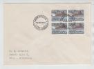 Denmark FDC Volcano Heimaey Eruption Block Of-4 18-10-1973 - Vulkanen