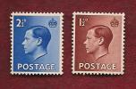 UK 1936 Mint Hinged Stamps Edward VII Nrs 195=196  (2 Values Only) - Neufs