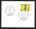 BELGIE  - WERVIK KAART MET 2 SPECIALE STEMPELS  DAG VAN DE POSTZEGEL  12-4-1970 - Souvenir Cards - Joint Issues [HK]