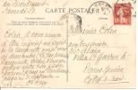 N°  138 Semble Etre Du Type II LE HAVRE       Vers     PERROS GUIREC  Le  25 MARS1911 - Covers & Documents