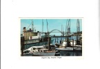 B52236 Newport Oregon Fishing Fleet Harbor Boats Bateaux Not Used Perfect Shape - Portland