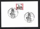 BELGIE  - VEURNE  KAART MET 2 SPECIALE STEMPELS  LUSTRUM GIDSENKRING 6-9-69 - Cartes Souvenir – Emissions Communes [HK]