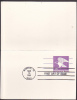 FDC Eagle With Reply Card 1981 - 1981-1990