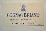 (AR5)  Buvard Thème Alcool : Cognac Briand 1935 à Cognac - A